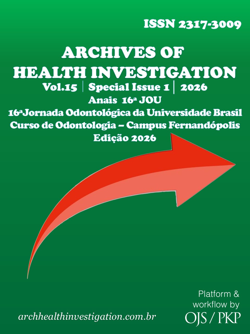 					Visualizar v. 15 (2026): ANAIS 16ª JOU - 16ª Jornada Odontológica da Universidade Brasil – Curso de Odontologia – Campus Fernandópolis, Edição 2026
				